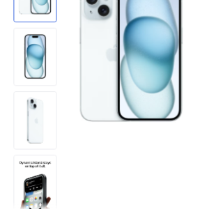 iPhone 15 Physical Dual Sim 128GB